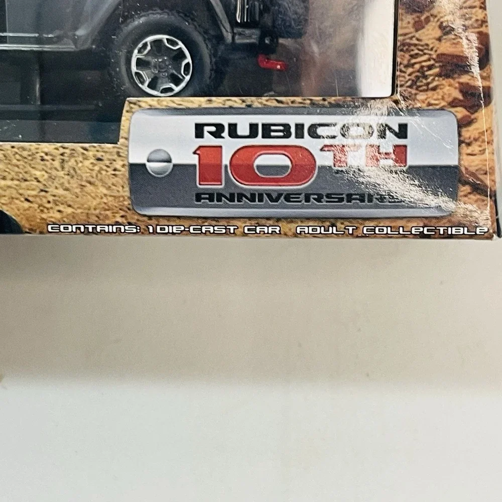 Greenlight 2013‎ Jeep Wrangler Rubicon 10th Anniversary, Black, 1:43